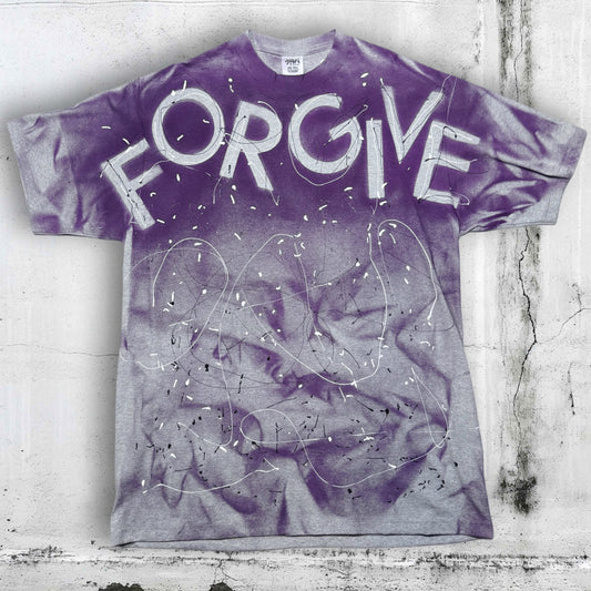 PURPLE RAIN OVERSIZE TEE